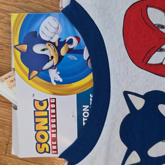 SONIC THE HEDGEHOG TODDLER BOYS 4 PIECE PAJAMAS SET SIZE 2T - Picture 7 of 12